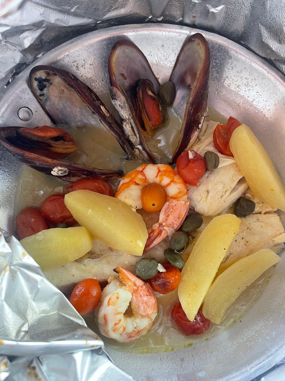 Filé di Pesce al Guazzetto