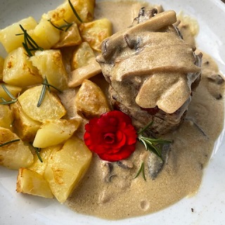 Filé Com Funghi