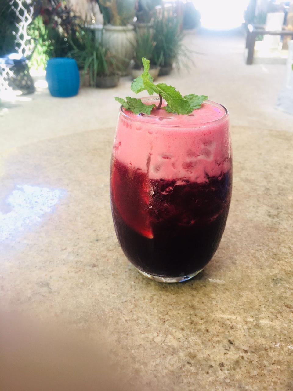 Cha De Hibiscos Gelado