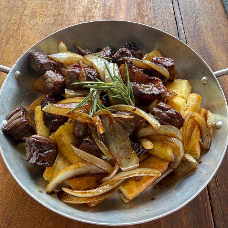 Carne Do Sol Com Macaxeira