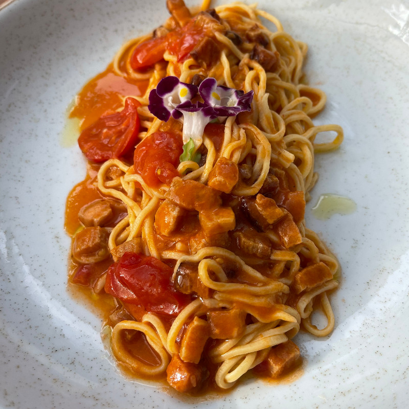 Linguine all’Amatriciana