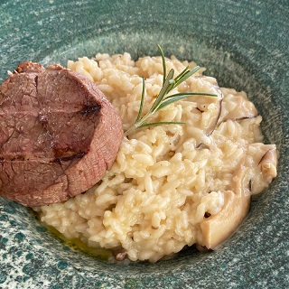 Risotto, Filé E Funghi