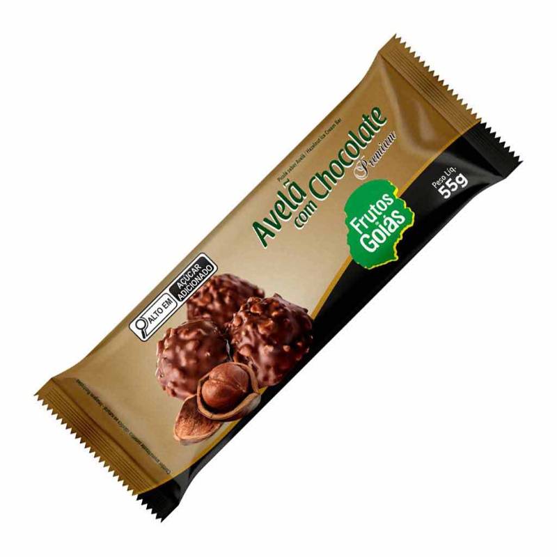 Picolé Avelã Com Chocolate