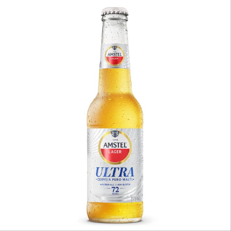 Amstel sem glúten, baixa caloria