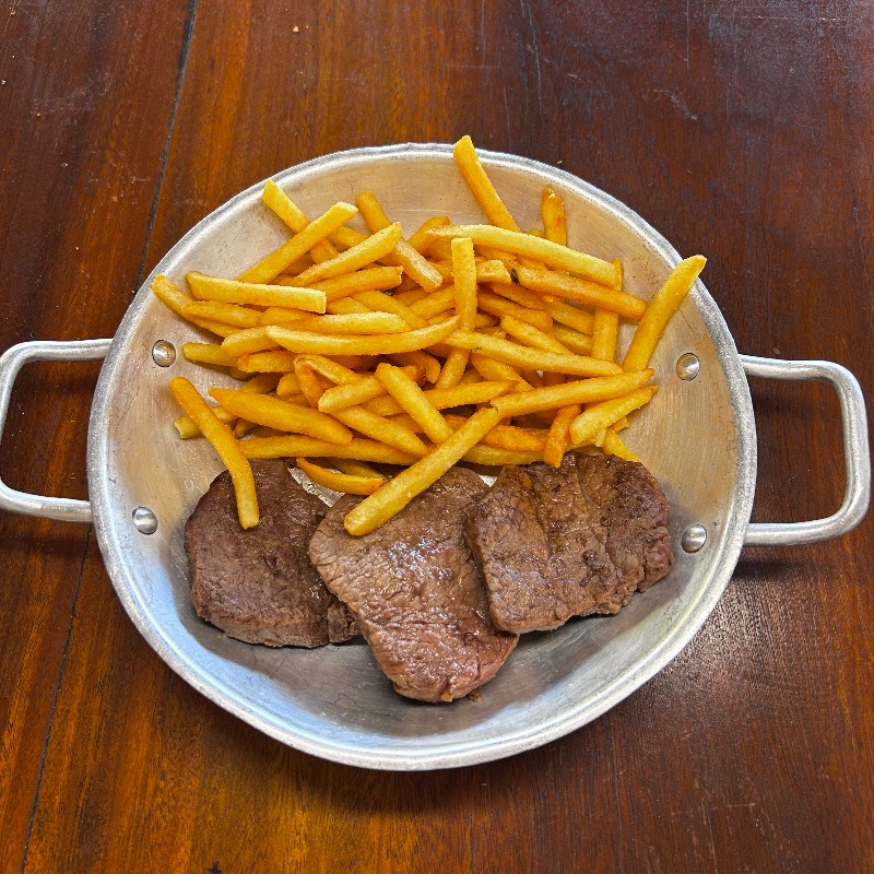 Filé, Arroz e Fritas