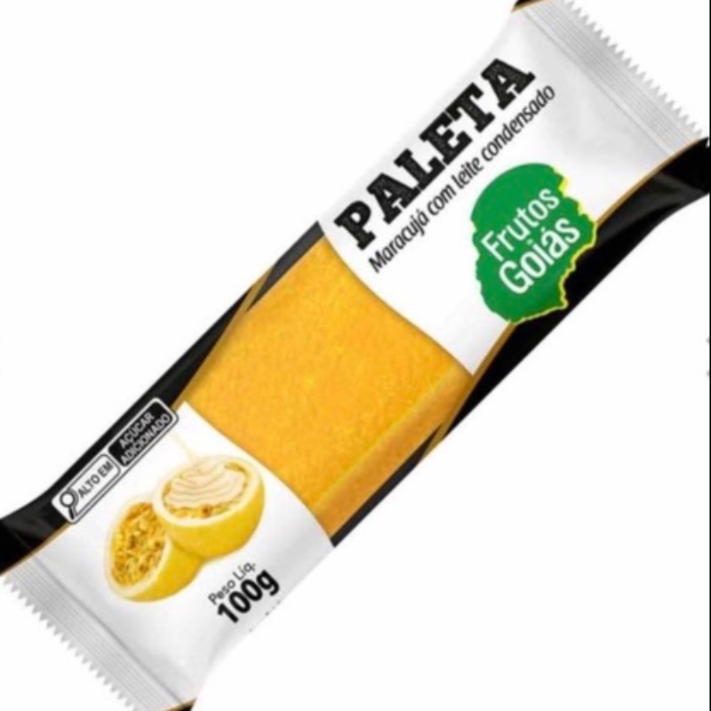 Paleta Maracúja c/ Leite Condensado