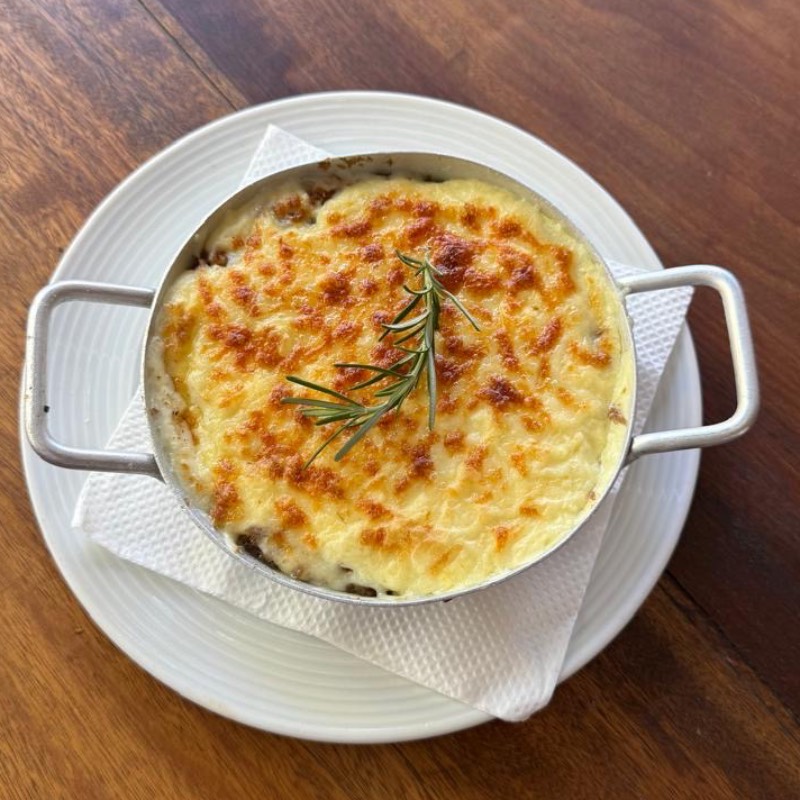 Escondidinho de carne seca