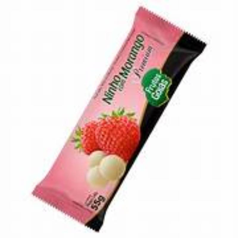 Picolé Ninho com Morango