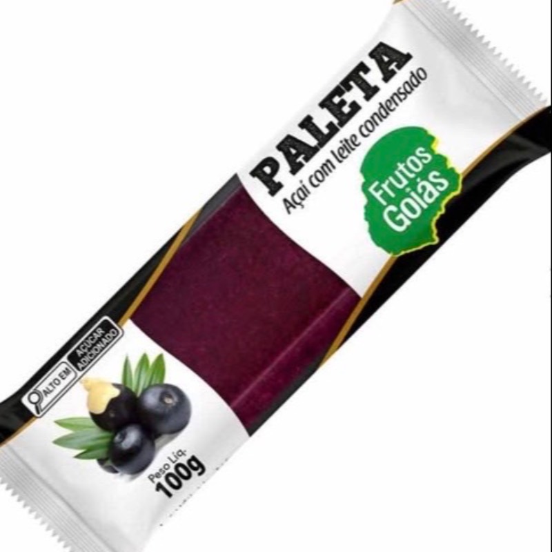 Paleta Açai c/ Leite Condensado